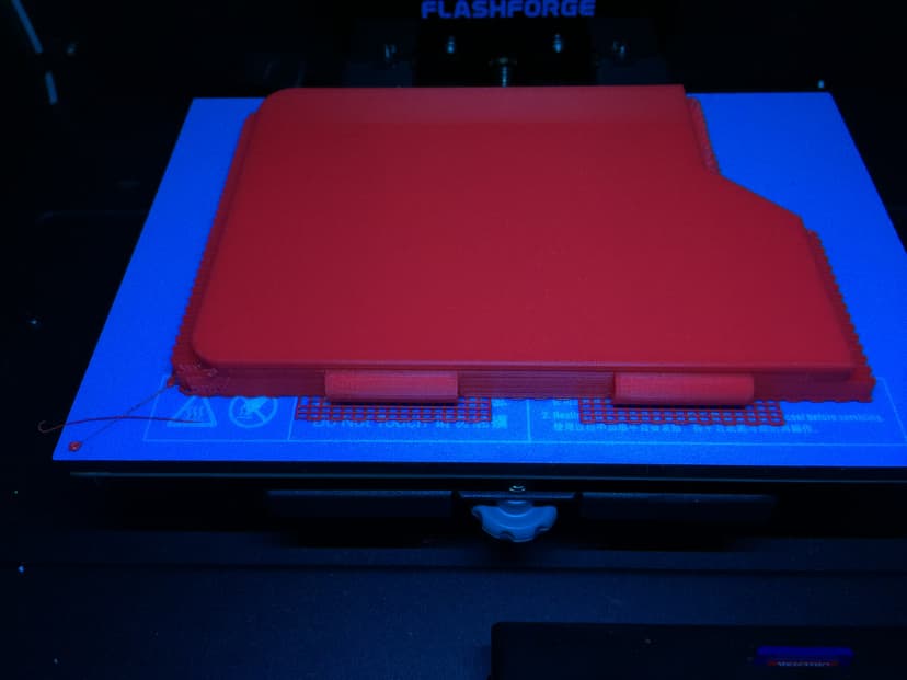 Continuing 3D print